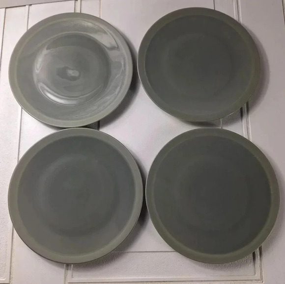 Vera Wang Other - Vera Wang Vera Gradients Wedgewood England 1759 Green 4 Plates Salad/Dessert